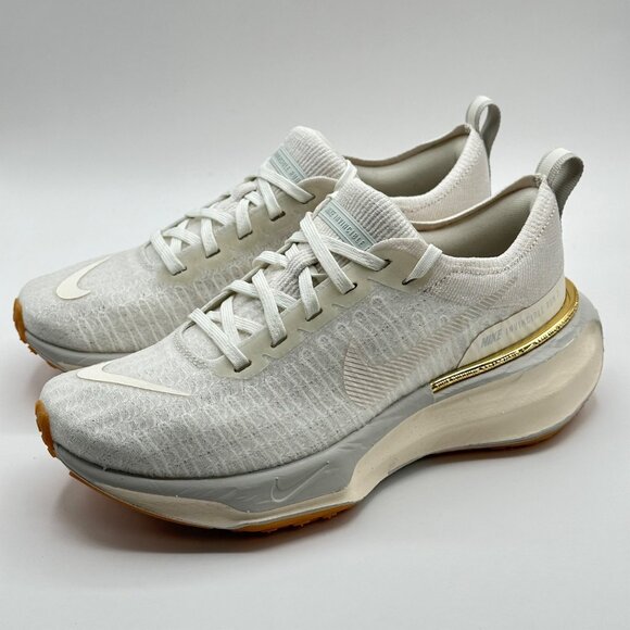 Women's Nike ZoomX Invincible Run FK 3 Light Bone Sail Gum DR2660-008 size 6.5 - Picture 2 of 14